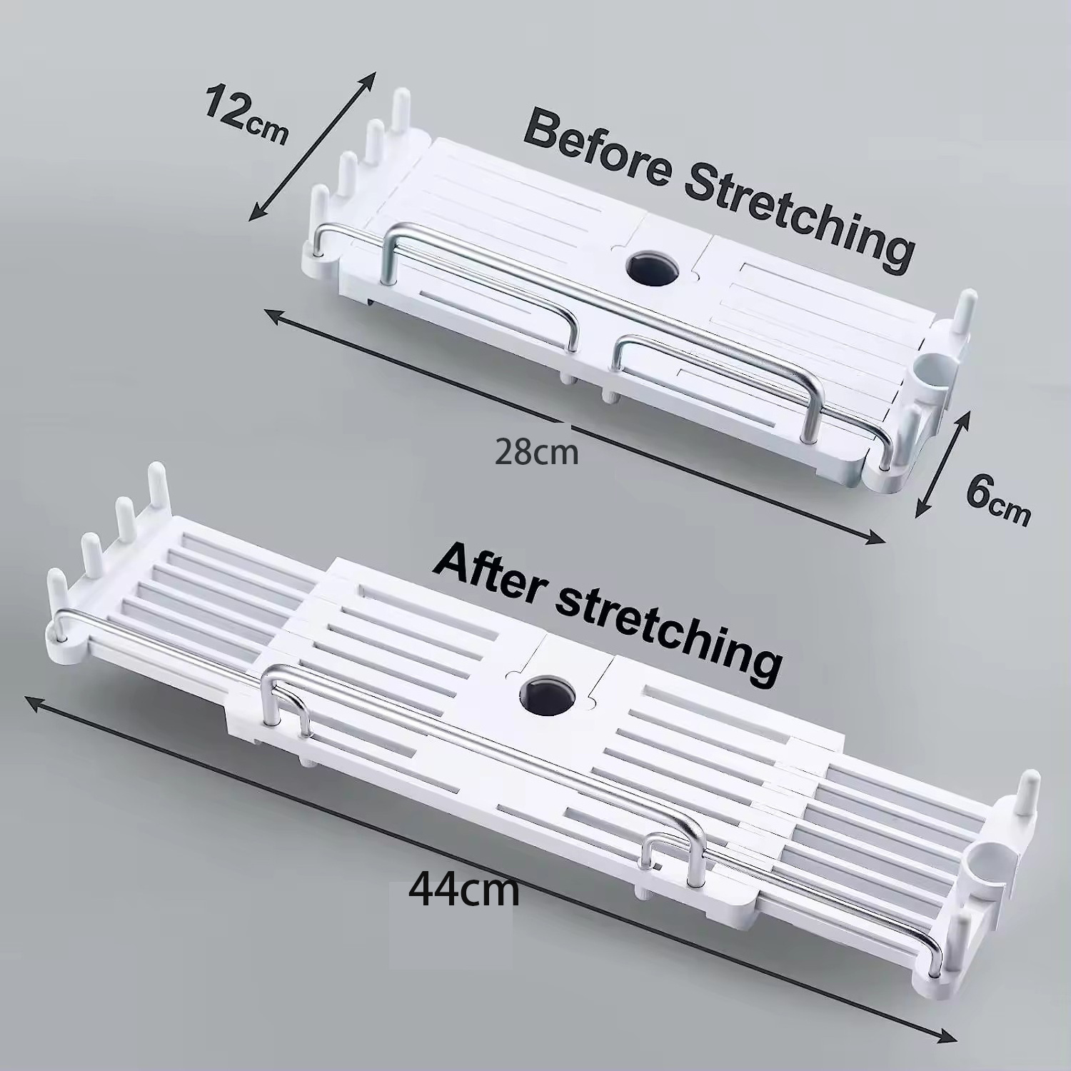 No Drilling Rustproof ABS Shower Shelves for Inside Shower And Bathroom Organizer Adjustable  Bathroom Shelves