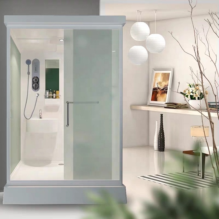 Luxury Bathroom Pods Prefabricated Combination Toilet Shower Cabin