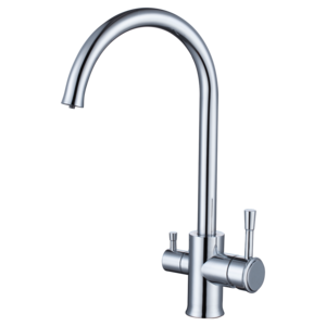 Sprayer with Commercial Modern Stainless Steel Kitchen Sink Faucet and Deck Mount Single Hole Pull Out Faucet for Kitchen Sink