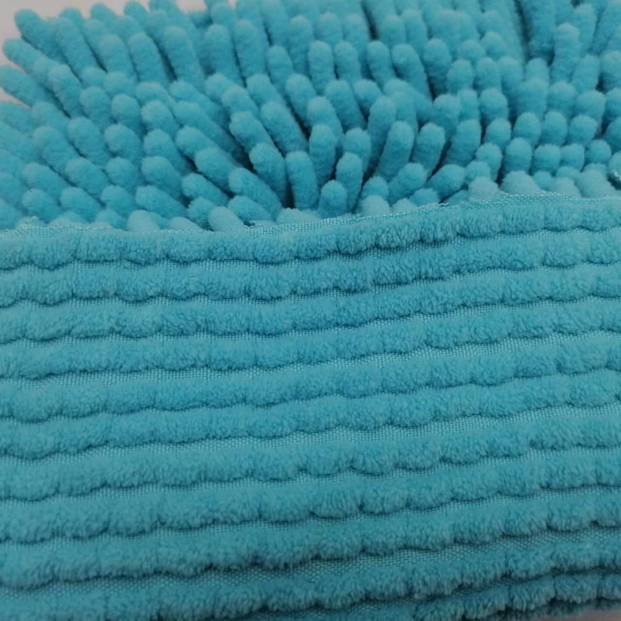 Chenille Microfiber Twist Pile  Fabric