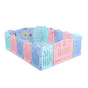 MH229 MXHAPPY Kids Playpen Cheaper Kids Yard Colorful Plastic Baby Fence Indoor and Outdoor Take Easy