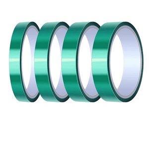 PET Green Polyester High Temperature Tape for Painting Powder Coating Anodizing Circuit Boards High temperature resistance