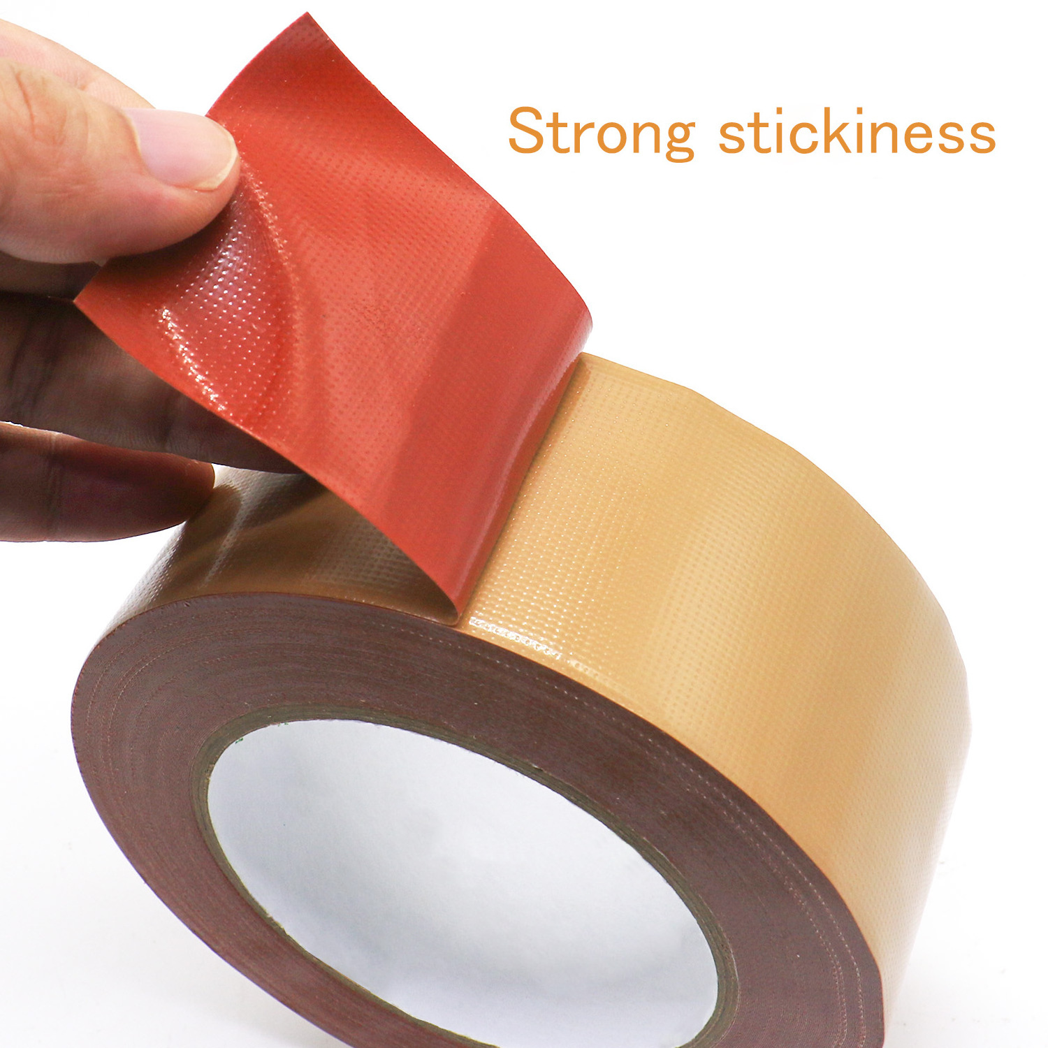 Cloth Duct Tape Color Heavy Duty Packaging Tape No Residue Tear by Hand Waterproof for Packaging  Factory