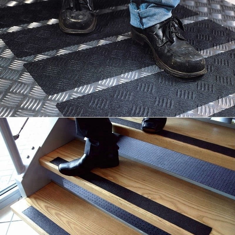 IDEAS PVC Anti Slip Non Skid Tape Black For Stair 80 Grit Grip Tape 6