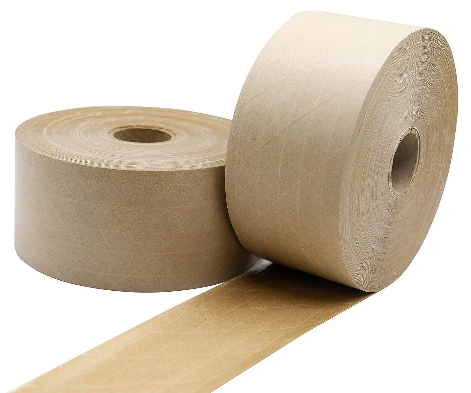 Water Activated Kraft Paper Tape Brown Adhesive Kraft Tape Waterproof Packing Tape For Secure Packing, Moving and Storage