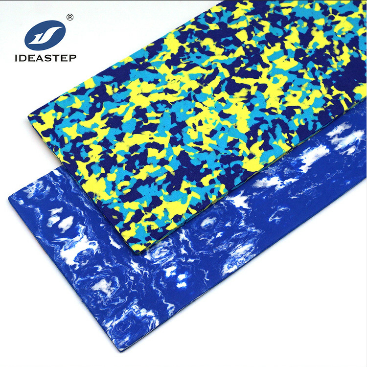 IDEASTEP eva foam MANUFACTURER 1mm 2mm 3mm 4mm The coloured milling material in different Shore hardness and insole foam sheets