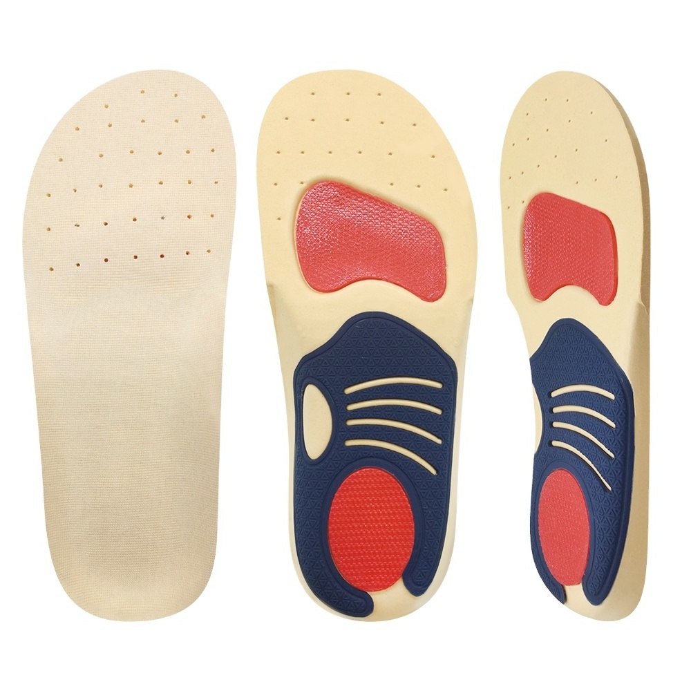 Premium Orthotic EVA Insoles Orthopedic Flat Foot Health Sole Pad For Shoes Insert Arch Support Pad For Plantar fasciitis Unisex