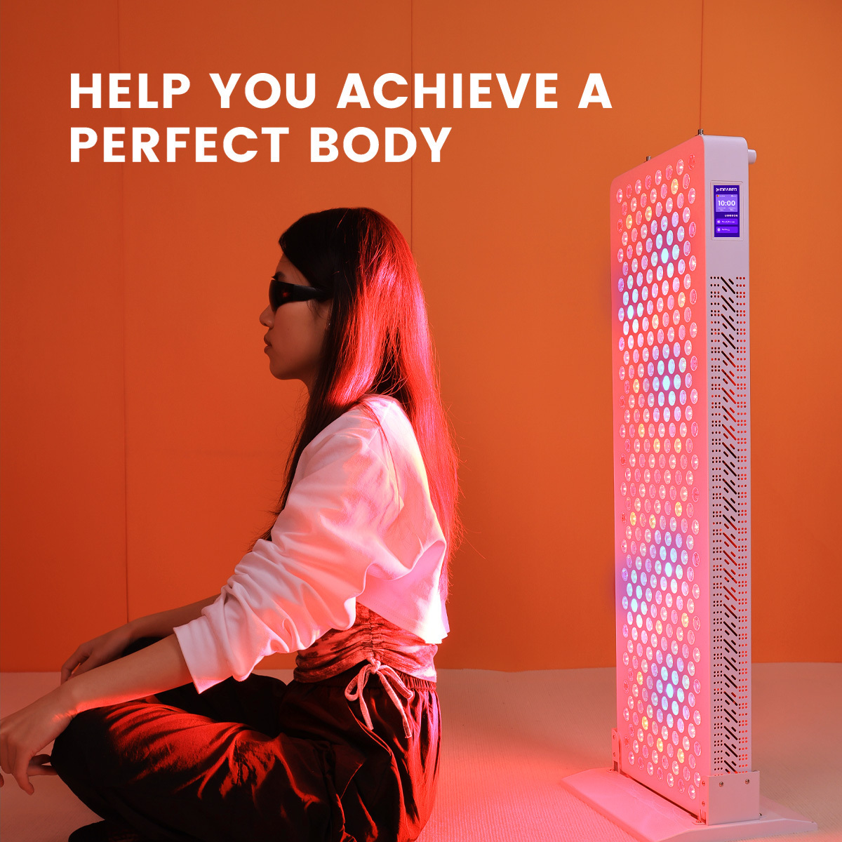 IDEATHERAPY Full Body 1500W Multi Wavelength Red Light 480nm 630nm 660nm 810nm 830nm 850nm Led Light Therapy Panel