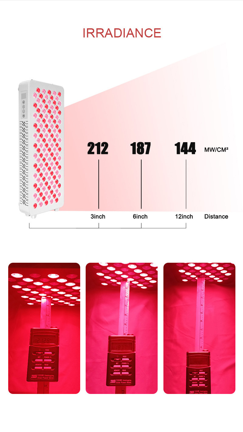 Red Near Infrared Light Therapy 630Nm 660Nm 810Nm 830Nm 850Nm Red Light Device Panel Pdt Led Light Therapy Machine