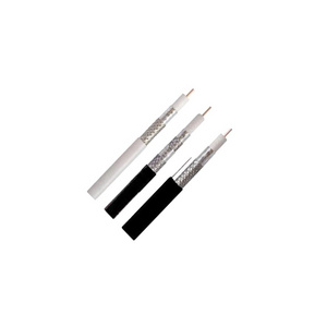 Free Sample RG59 Coaxial Cable Factory Price F Type RF Cable Assemblies PVC Jacket  F Male F Male