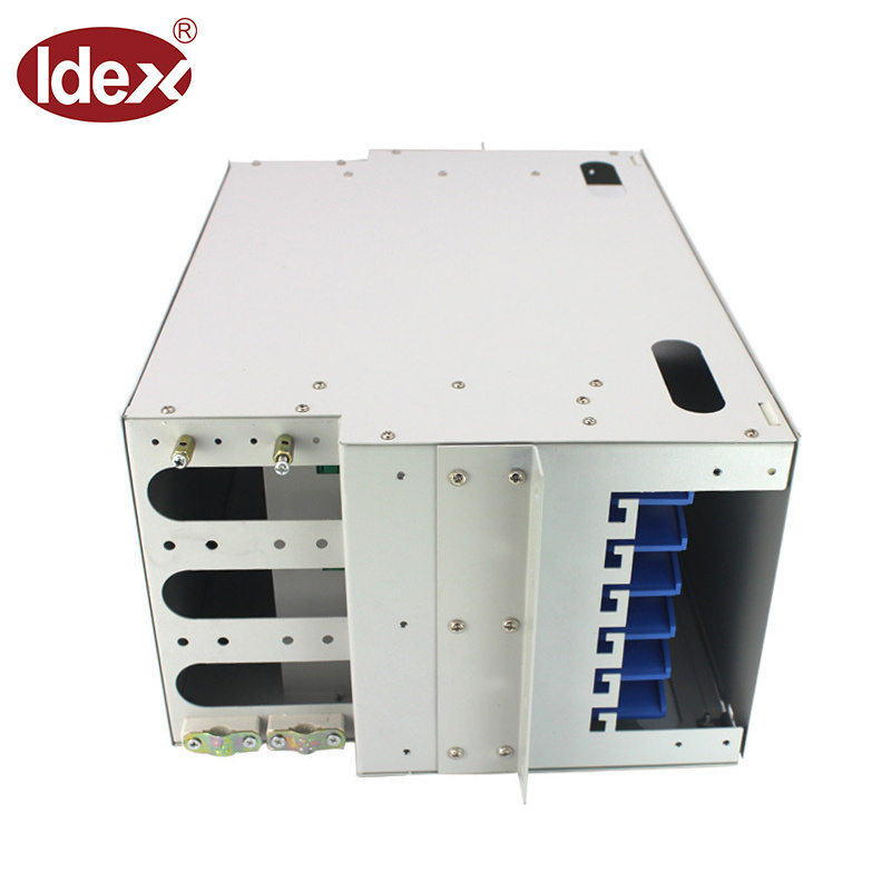 Fiber Distribution Frame 64 port ODF 64core Fiber Optic Distribution Box Wall Mounted Fiber Patch Panel