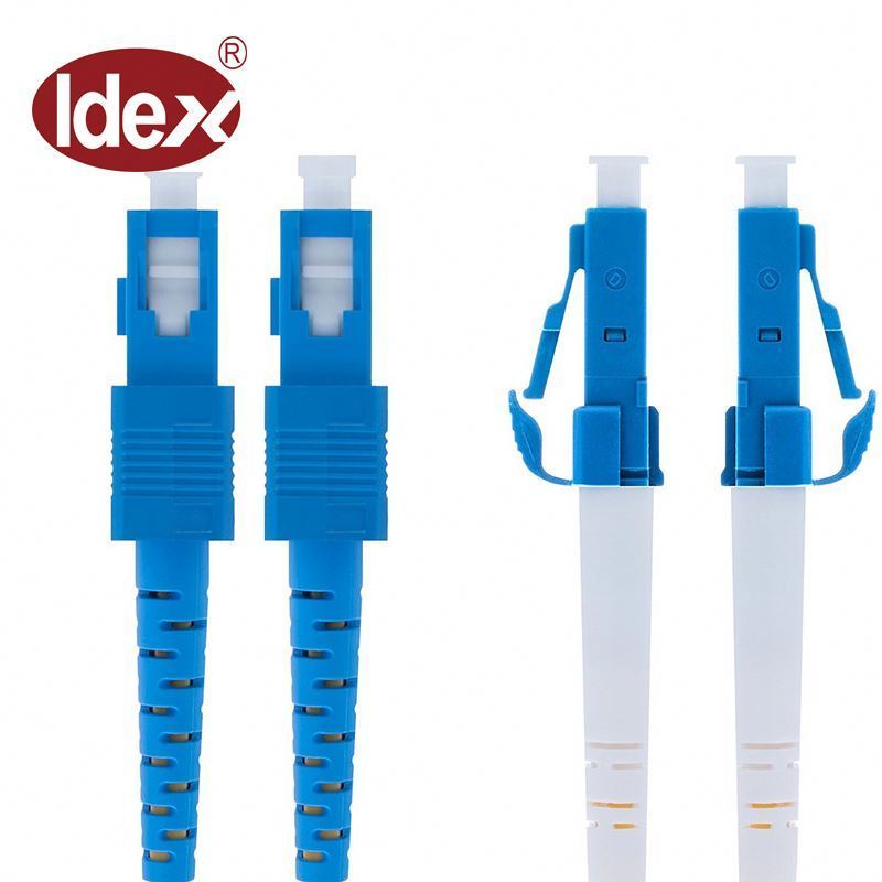 Idealink OM3 Duplex Fiber optic Patch Cord cable With SC FC LC ST Adapter