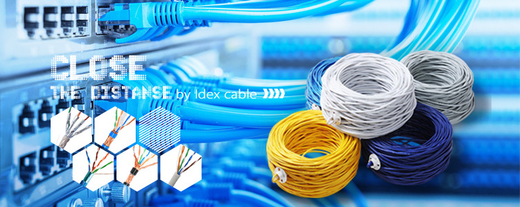 IDEX patch cord 1m 2m 3m 5m 10m Cat5e/ Cat6/ Cat7 utp/ftp network patch cable Yellow