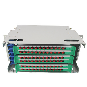 Fiber Distribution Frame 64 port ODF 64core Fiber Optic Distribution Box Wall Mounted Fiber Patch Panel