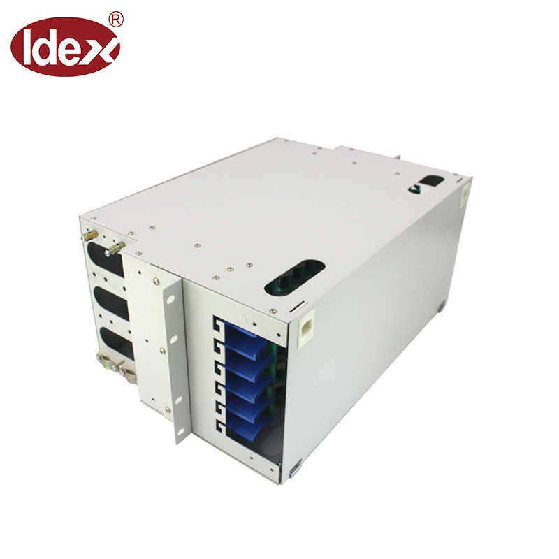 Fiber Distribution Frame 64 port ODF 64core Fiber Optic Distribution Box Wall Mounted Fiber Patch Panel