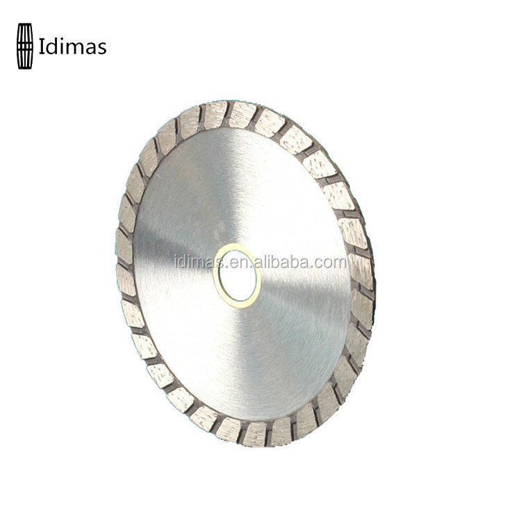 Grinding Tool Yellow Saw Blade Granite Marble Cutting Tools 125Mm Diamond Circle Steel Saw Blade For Steel Cutting