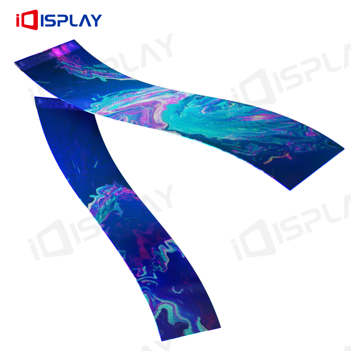 adhesive Transparent Film Led Screen Outdoor Indoor Glass LED Film Display Transparent Panels Led Strip Display Screen