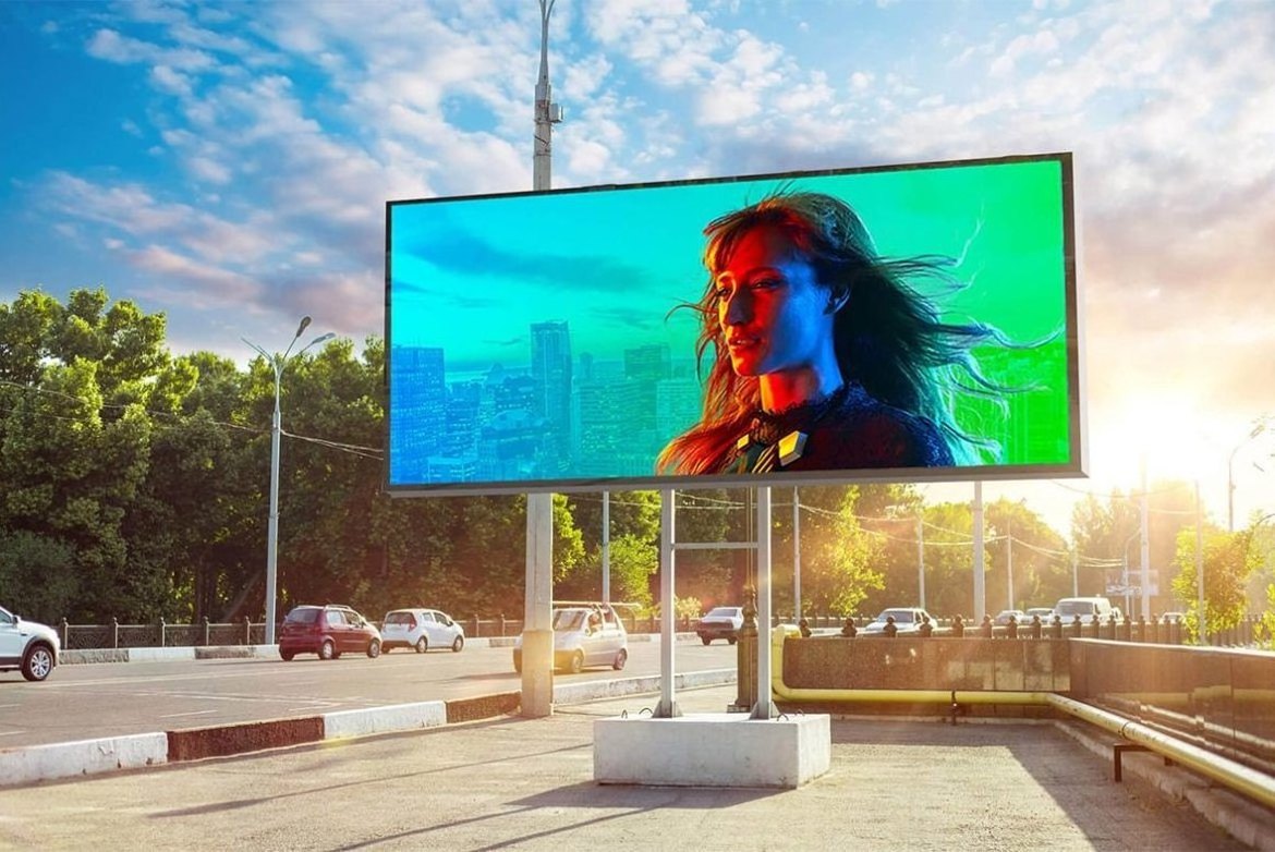 led billboard outdoor advertising 3d digital billboard P5 waterproof led display screen Highway fixed advertising board led sign