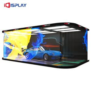 adhesive Transparent Film Led Screen Outdoor Indoor Glass LED Film Display Transparent Panels Led Strip Display Screen