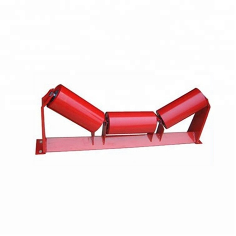 mining industrial drive system parts heavy duty belt powered carry steel coal rubber idler supplier conveyor rollers