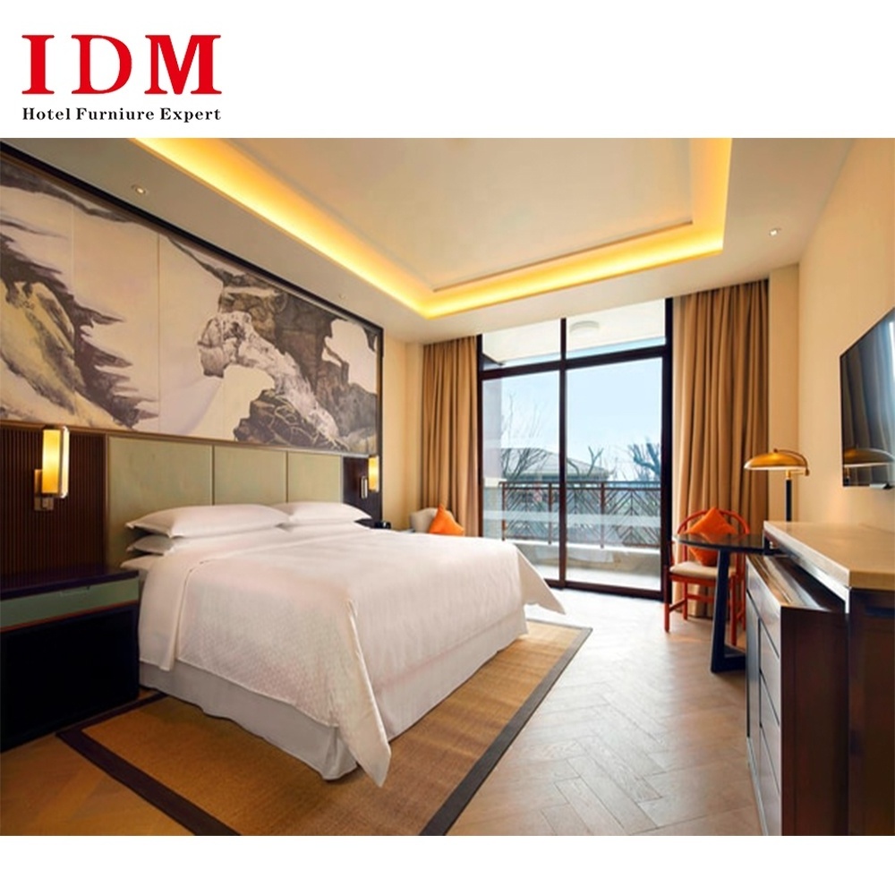 IDM-255 Luxury 5 Star Presidential Suite Hotel Room Furniture Packages Manufacturer