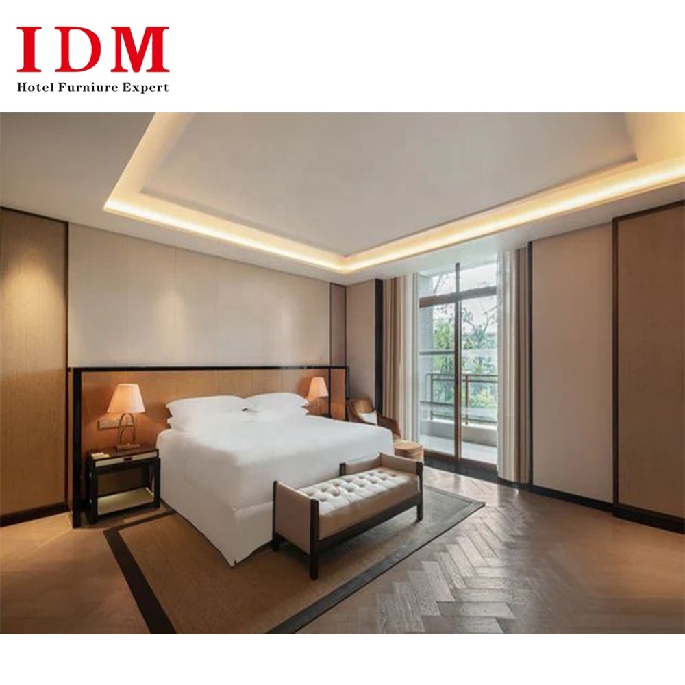 IDM-255 Luxury 5 Star Presidential Suite Hotel Room Furniture Packages Manufacturer