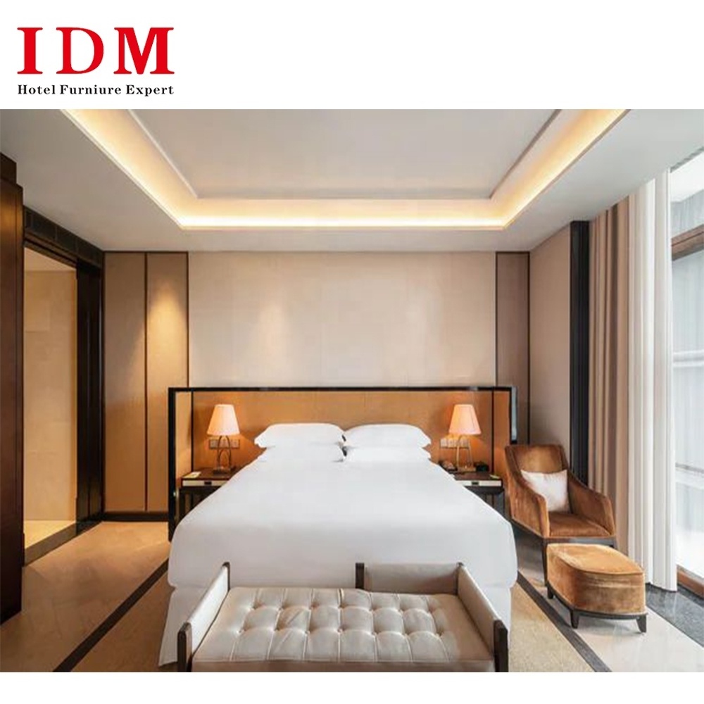 IDM-255 Luxury 5 Star Presidential Suite Hotel Room Furniture Packages Manufacturer