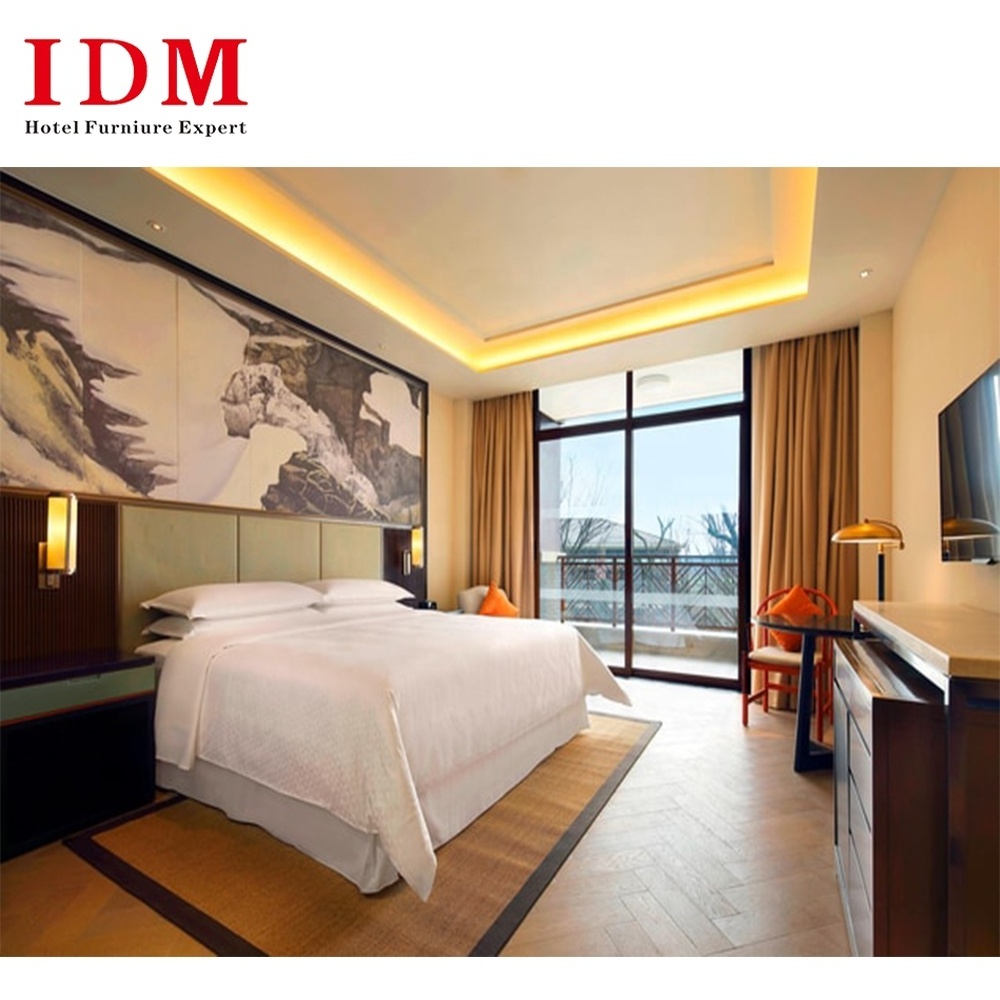 IDM-255 Luxury 5 Star Presidential Suite Hotel Room Furniture Packages Manufacturer