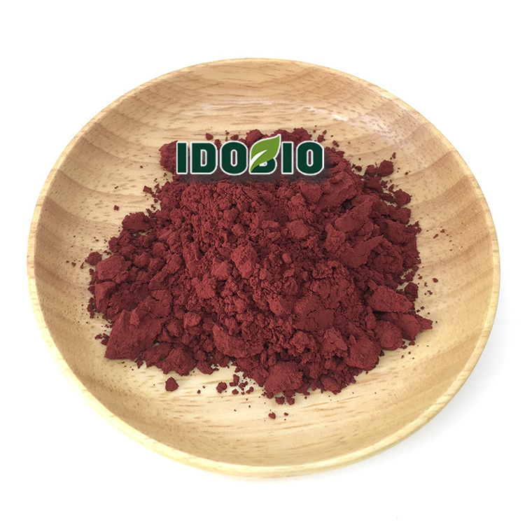 100% Pure Natural Astaxanthin 1% 2% 5% Red Algae Extract Powder