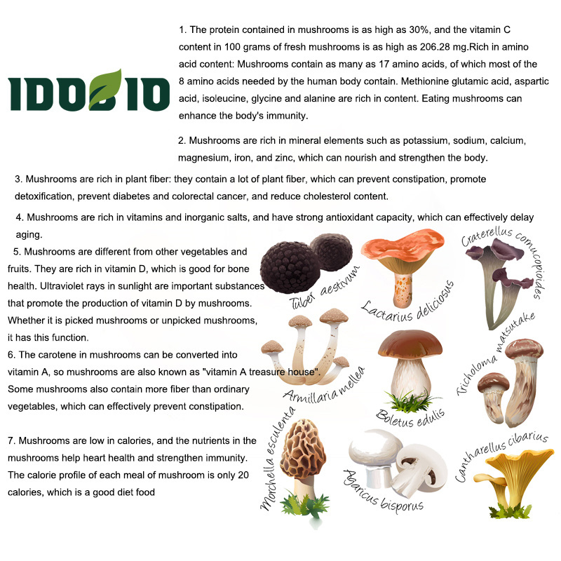 IdoBio white mushroom extract powder