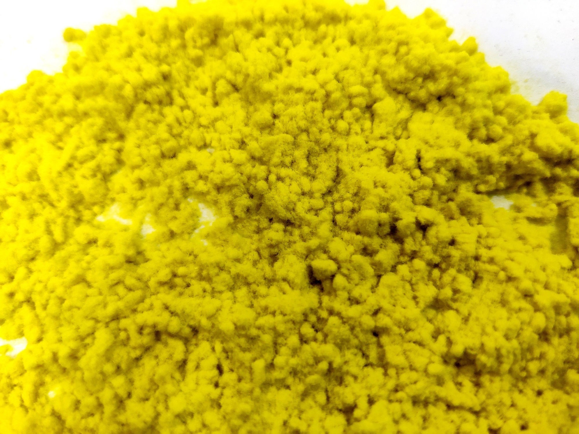 High Quality Electrostatic Flocking Powder Emerald Yellow Polyester Nylon Viscose Powder