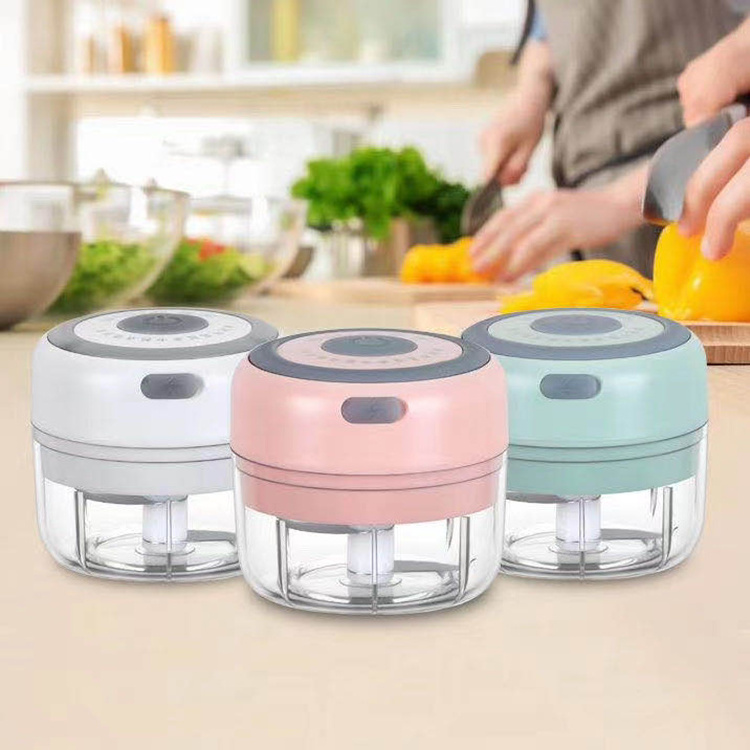 Portable Food Chopper Manual  Press Mincer Seasoning Masher fullstar Mini Vegetable chopper Garlic Electric Chopper