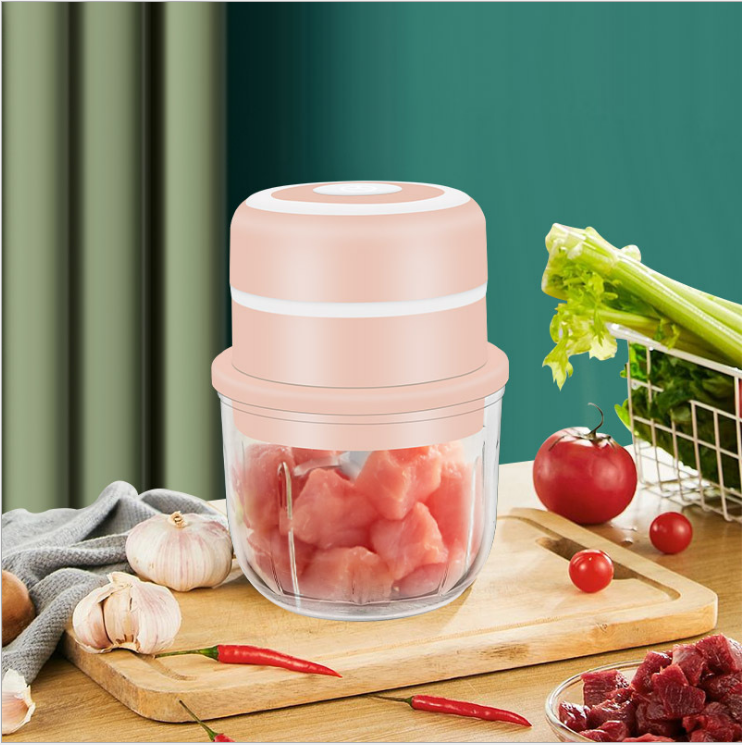 Portable Food Chopper Manual  Press Mincer Seasoning Masher fullstar Mini Vegetable chopper Garlic Electric Chopper