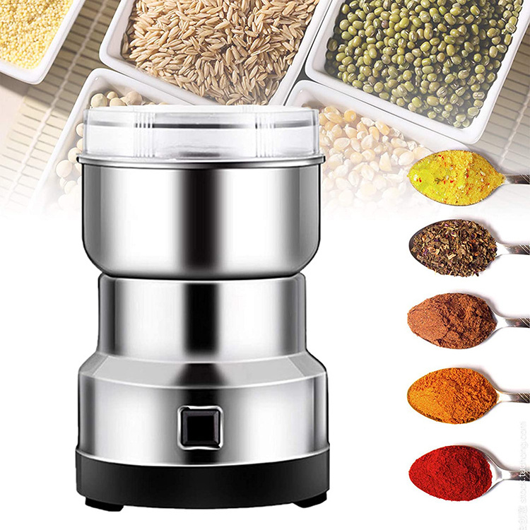 New Trend Product Small Electric Nuts Spice Grinder Stainless Steel Coffee Grinder