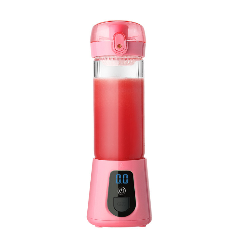 One-stop Service 420ml Portable Personal Mini Fruit Usb Rechargeable Blender Juicer Cup For Shakes And Smoothies