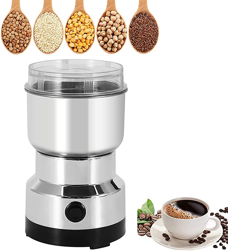 New Trend Product Small Electric Nuts Spice Grinder Stainless Steel Coffee Grinder