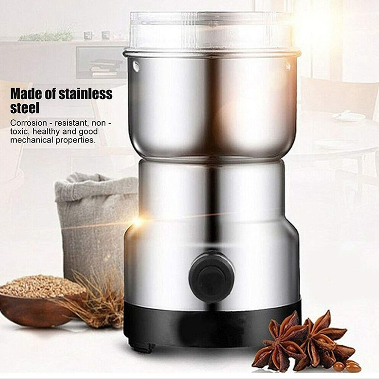 New Trend Product Small Electric Nuts Spice Grinder Stainless Steel Coffee Grinder