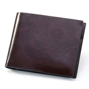 2022 New Arrival Designer Travel Men Leather Wallets With ID Window Card Holders folding western waterproof wallet mens