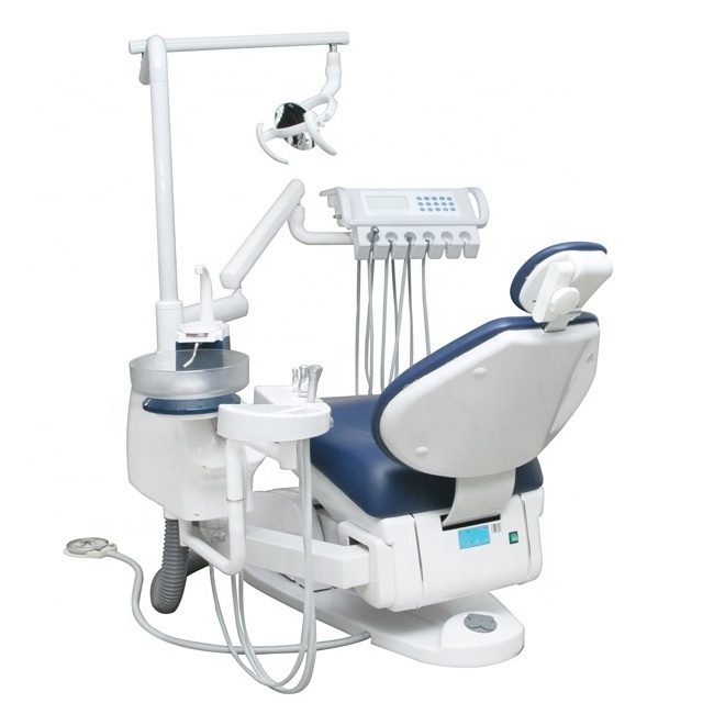 Italy Safety M8 foshan 2022 top mounted simulator dental unit chair with promotion air compressor