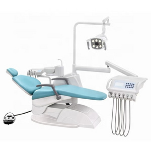 Italy Safety M8 foshan 2022 top mounted simulator dental unit chair with promotion air compressor