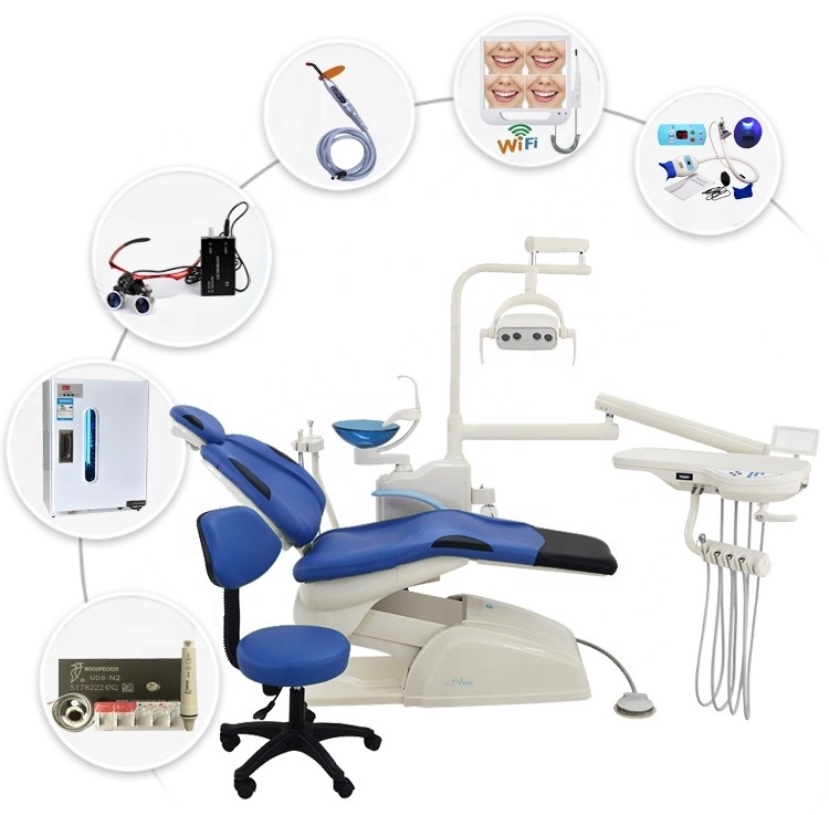 Cheap price Foldable Mobile Portable Dental Chair Unit Dental Chair Equipments