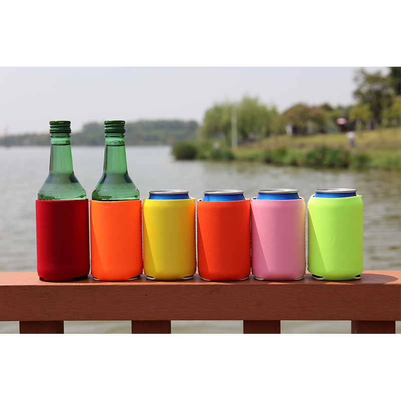 Custom Logo Premium Recycled Blank Neoprene 12 16 OZ Stubby Holder Beer Can Cooler Cover Sleeve Coozies