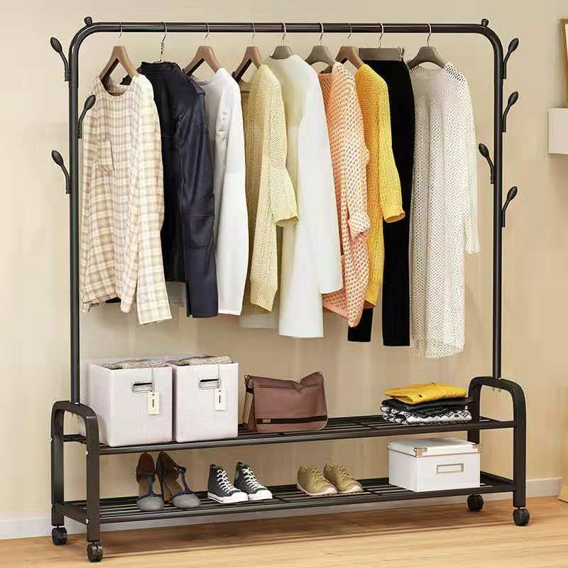 China TOP Supplier Retail Display Rack Adjustable Home Rolling Garment Display Racks for Shops