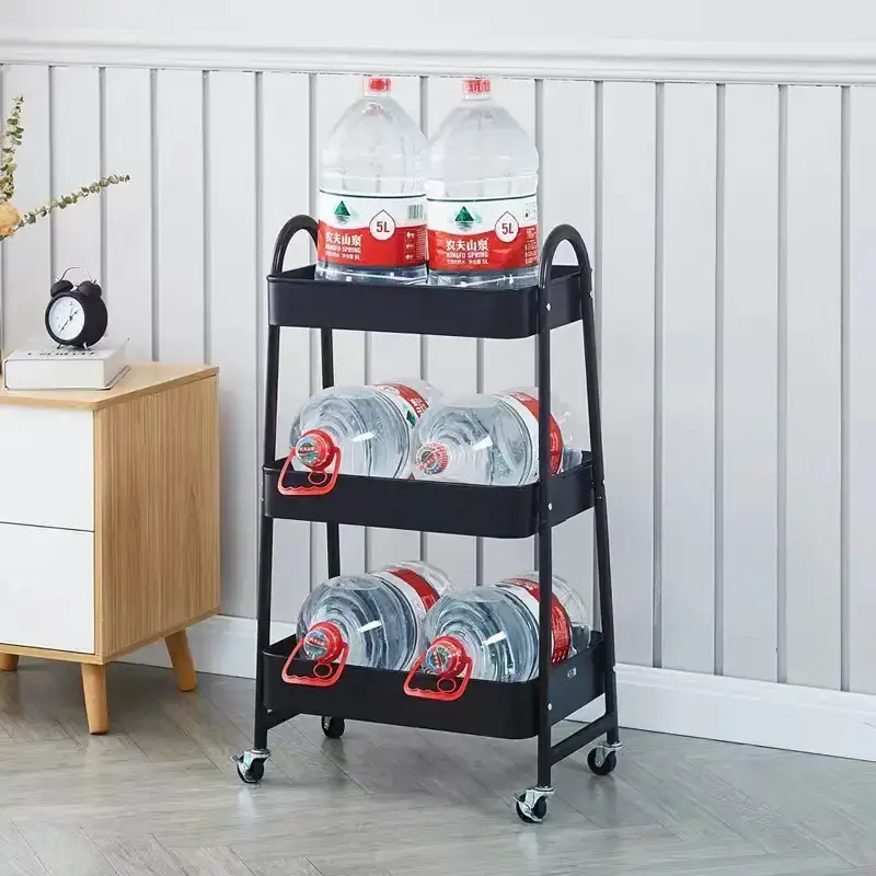 New Trend Product Rolling Storage Cart Baby And Organizers Metal slim storage cart