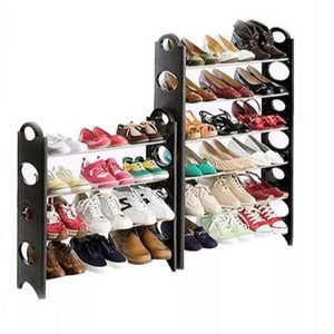 Wholesale Price OEM Rack Shoe 10 Layer 30 Pairs Homemade Standing Shoe Rack Cabinet