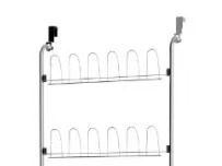 12 Layers Door suspension Shoe Rack, can accommodate 36 shoes (18 pairs) , 165*56 * 16 inches for bedroom closets