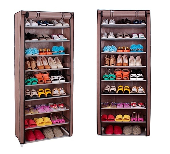 China Leading Supplier Free Standing Shoe Rack Modern Stainless Steel Small Amazing Shoe Rack