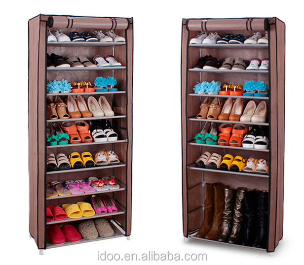 China Leading Supplier Free Standing Shoe Rack Modern Stainless Steel Small Amazing Shoe Rack