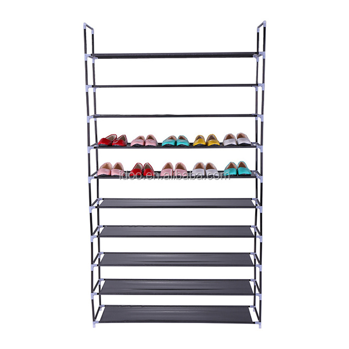 Morden Luxury White Shoe Rack Storage Organizer Luxury 4 tier folding shoe rack for hallway