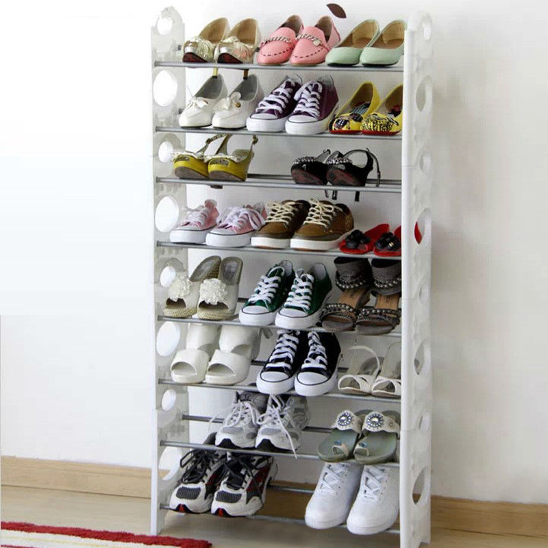 Custom OEM Rack 30-Pair Free Standing Amazing Home Bedroom Shoe Rack Storage Organizer